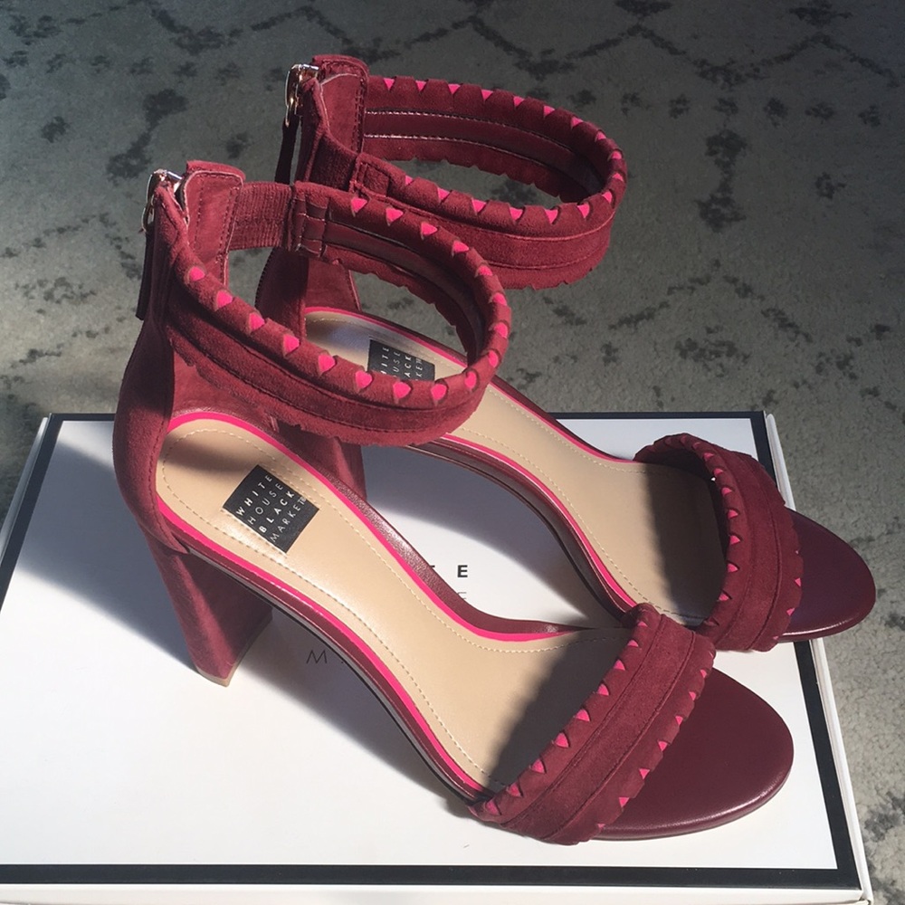 **Not for Sale** WHBM heels - Picture 2 of 5